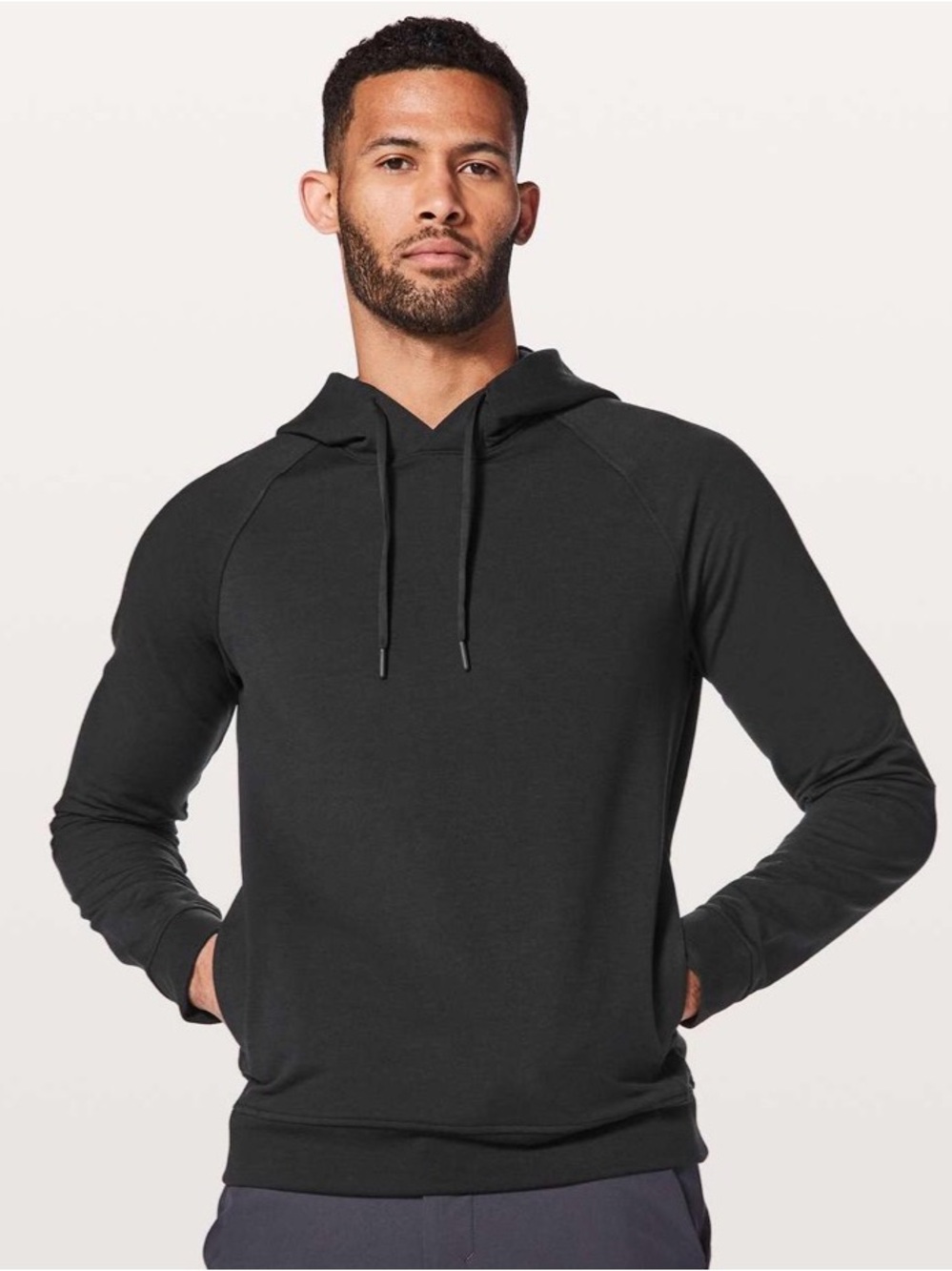 Lululemon City Sweat Pullover Hoodie black size small GUC